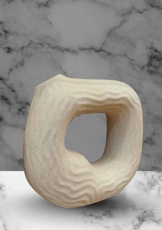 Abstract Textured Vase